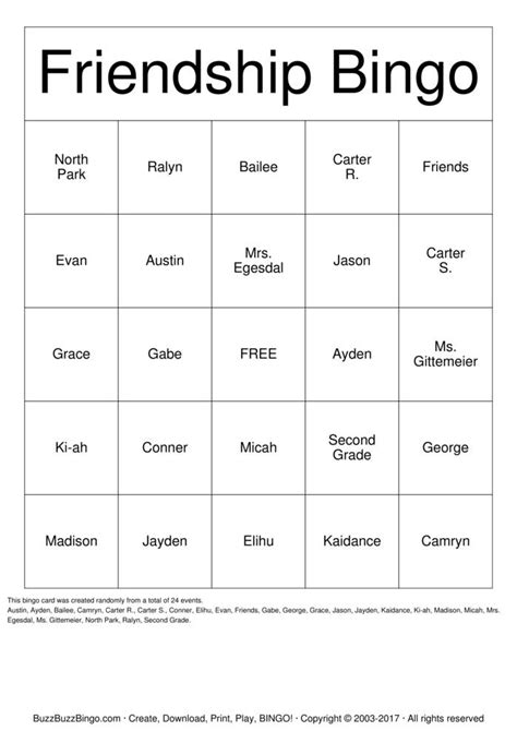 Find A Friend Bingo Cards To Download Print And Customize