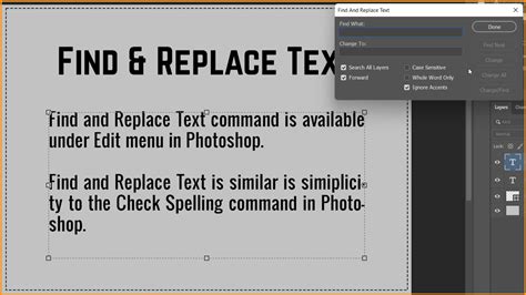 Find And Replace Text In Learn That Yourself