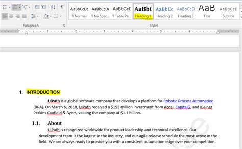 Find Heading and Subheading in Word Document Help UiPath Community