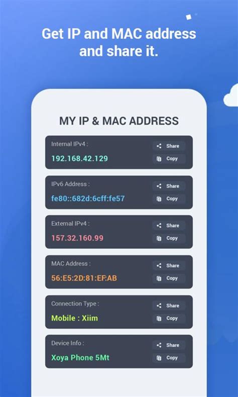 Find My IP MAC Address Netwo APK Download for Android APKfun com