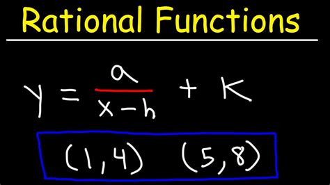 Find Rational Functions (1)