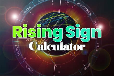 Find Rising Sign And Moon Sign Calculator