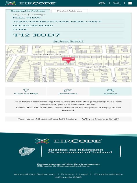 Find Your Eircode