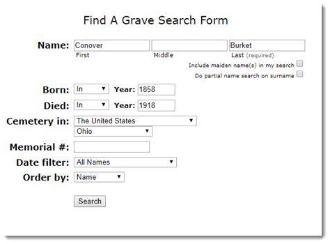 Find a grave by state.  Ancestry&reg; | Genealogy, Family Trees & Family History Reco...
