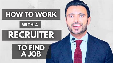Find a recruiter. Job Search. How to Work with a Recruiter to Find a Job. People use recruiters constantly to boost their careers. But do you know how they actually work? … 