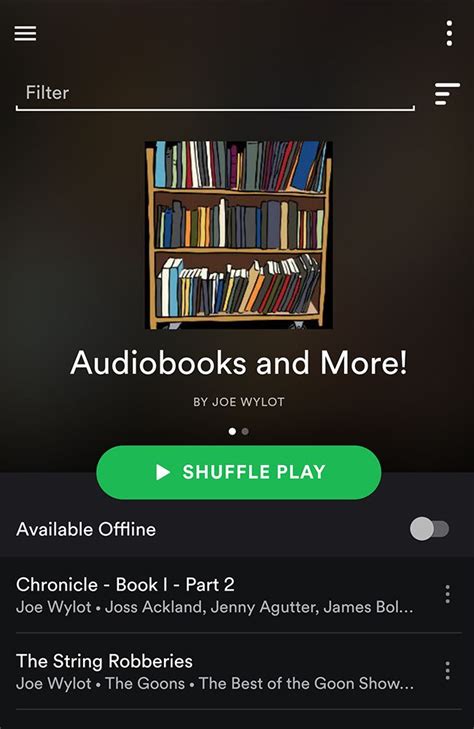 Find audiobooks. 12 Sept 2023 ... Spotify's audiobook offerings are substantial, so use these tips and tricks to find, buy, and listen to any title in the app's library ... 