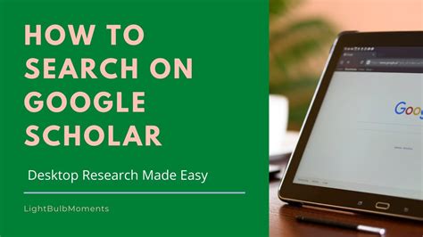 Find google scholar. Google Scholar provides several advanced searching options. These options may include the use of: the Advanced search features. Boolean and proximity … 