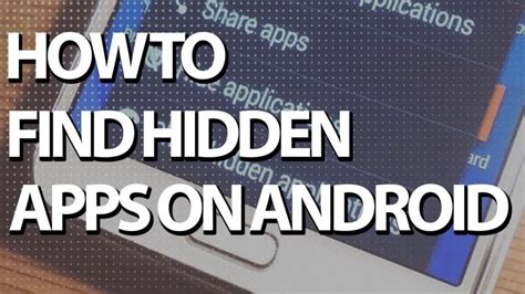 Find hidden apps on android. Things To Know About Find hidden apps on android. 