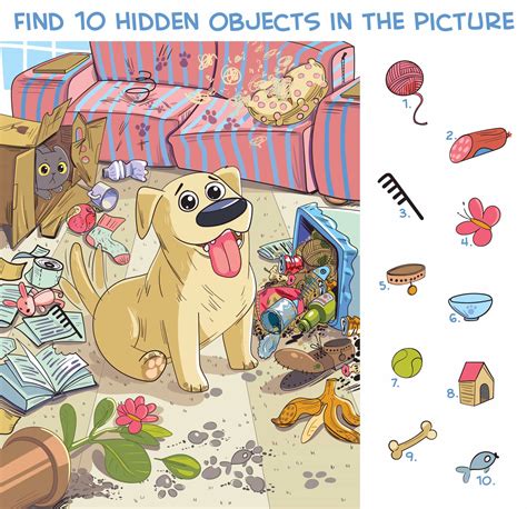 The first step to finding hidden objects 