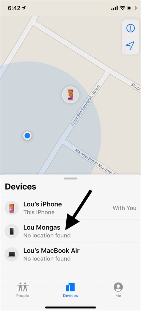 Find my no location found. Tap the Find My Phone icon. It should look like a white rectangle with a magnifying glass over it. If you don't see this icon, swipe left to check the next pages of icons until you see it. If you ... 