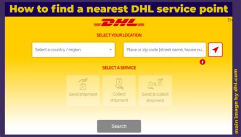 Find a DHL Service Point Location. Locate th