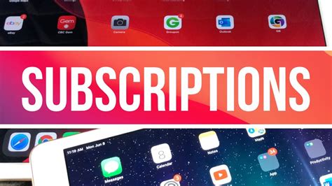 Find subscriptions. 