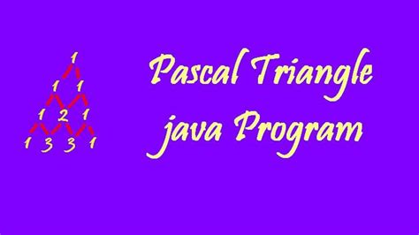 Find the Nth row in Pascal’s Triangle in Java - PREP INSTA