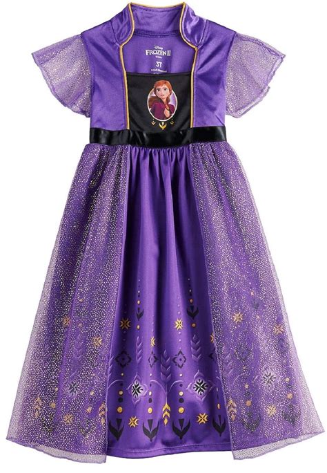 Find the Perfect Frozen 2 Elsa Purple Nightgown for Your Little Princess