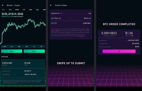 Find the api call for getting the bitcoin price on Robinhood