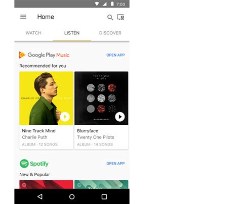 Find the perfect playlist to stream with the Google Home app