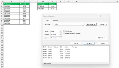 Find wildcard excel.  Highlight column A Select Find and Replace, this can be easily ...