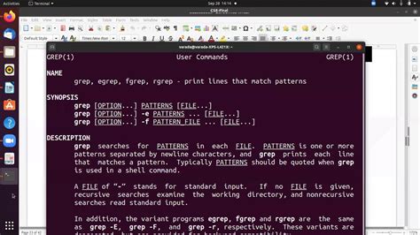 Find word in file unix command metater