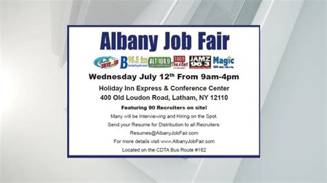 Find your next career at the Albany Job Fair