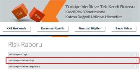 Findeks risk raporu na itiraz dilekçesi oluşturacağım fakat kayıt referans numarası na ulaşamıyorum.