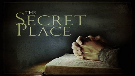 Finding Him in the Secret Place A Spiritual Journey