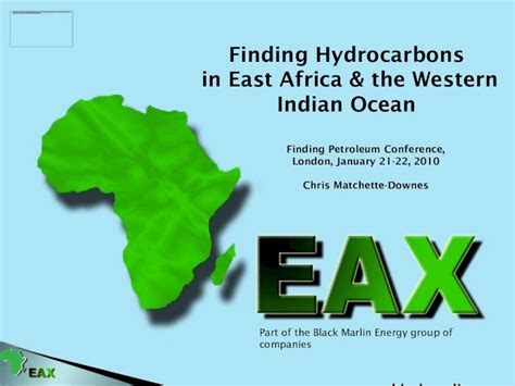 Finding Hydrocarbons in East Africa & the Western Indian Ocean