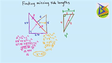 Finding Multiple Missing Sides of Complex Shapes Using the Pythagorean