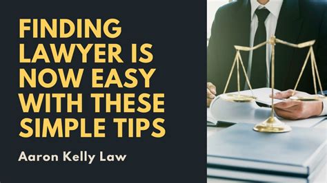 Finding a Lawyer
