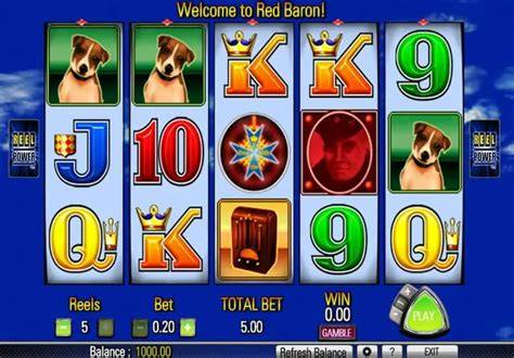 red baron slot machine