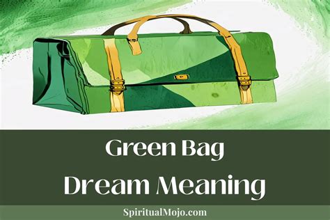 Finding a bag dream meaning.  Something that can transform your life.  The specific con...