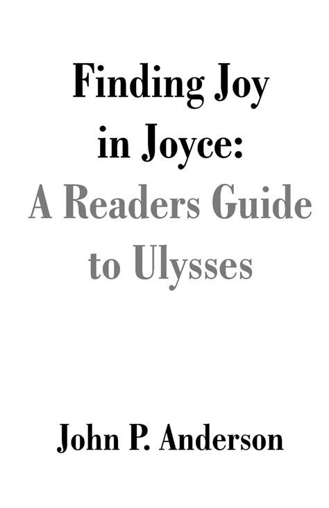 Finding joy in joyce a readers guide to ulysses. - Toshiba colour tv 50h81 service manual download.