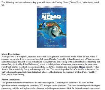 Finding nemo study guide with answers. - Polymer science and technology fried solution manual.