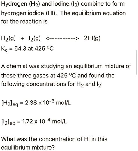 Finding the ‘rate expression’ for the reaction between iodine and …