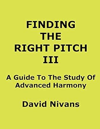 Finding the right pitch iii a guide to the study of advanced harmony. - Grundsätze und das wesen des unendlichen in der mathematik und philosophie.