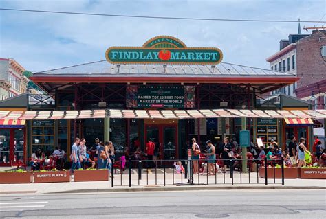 Findlay market. Findlay Market is at the heart of a neighborhood experiencing urban revival. From its earliest days as a farmers' market serving a predominantly German immigrant neighborhood to its current landmark status, Findlay Market has been the primary motivating force behind the Over-the-Rhine neighborhood revitalization and reinvestment. 