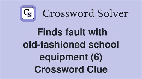 Finds Fault With Boxes - Crossword Clue Answers