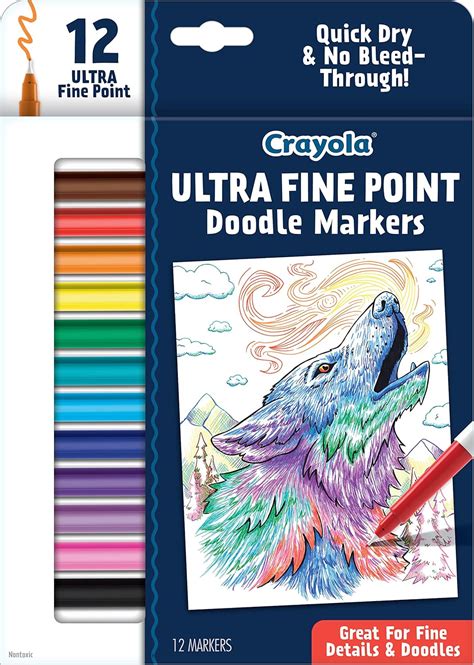 Fine Point Markers For Coloring