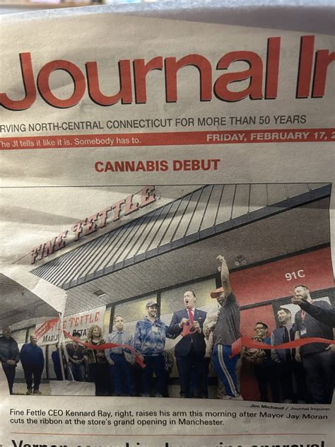Fine fettle.manchester. Dec 29, 2023 · Florida-based cannabis company eyes former Manchester Starbucks for new dispensary. By Joseph Villanova, Staff Writer Dec 29, 2023. Florida-based cannabis company Ayr Wellness submitted an application on Dec. 27, 2023, to turn the former Starbucks at 185 Spencer St. into Manchester’s third dispensary. Eric Bedner/Connecticut Hearst Media. 