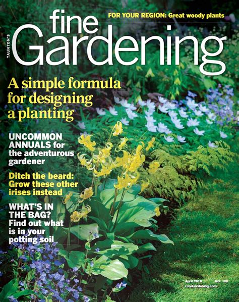 Fine gardening magazine. Members-only regional content, including advice and how-to from regional columnists. Digital access to 30+ years of Fine Gardening in-depth articles – online for the first time ever! 250+ how-to, garden design, and expert advice videos. Member-only eletter with exclusive content. Online access to the latest Tool Guide. 