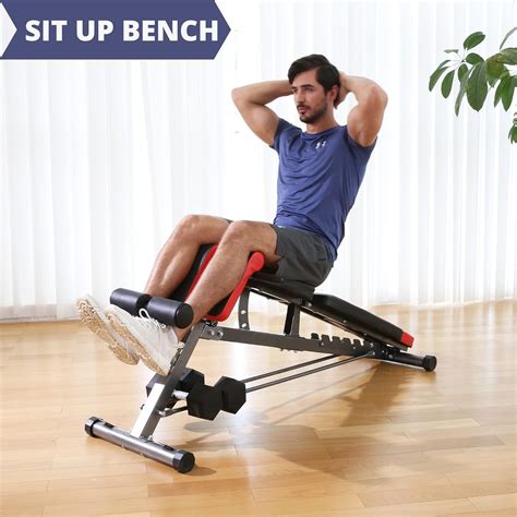 Finer Form Upgraded MultiFunctional Bench for AllinOne Body Workout