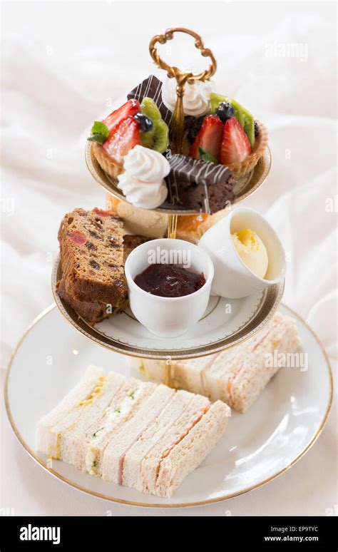 Finger Sandwiches Scone Sweets To Drink Or