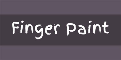 Finger paint font generator.  Finger Download the Finger Paint displayfon...
