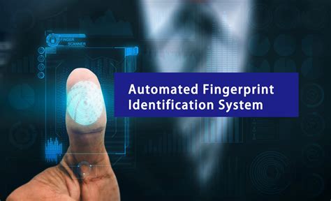 Finger print check.  It is vitally important for fingerprint-based applican...
