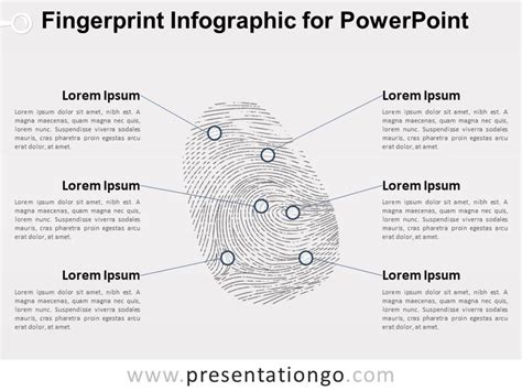 Fingerprint Infographic For Powerpoint Presentationgo