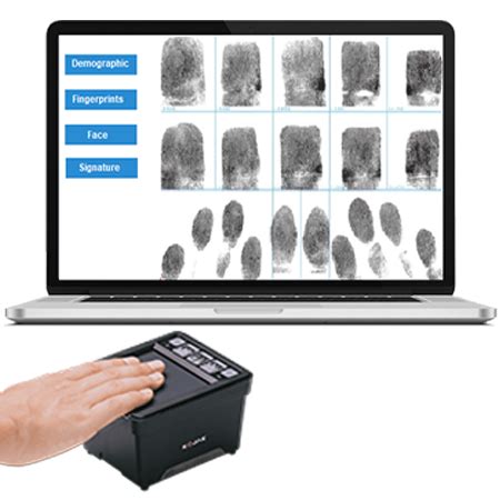 Fingerprint database software.  Complete live scan fingerprinting solution, collection ...