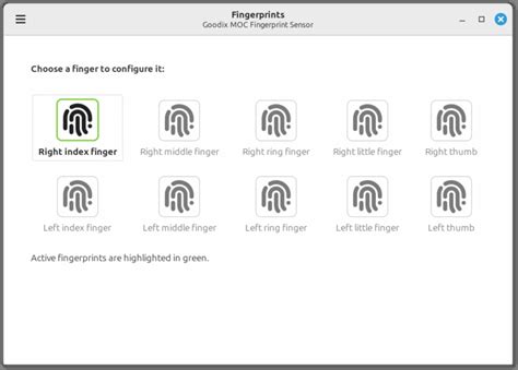 Fingerprint reader linux mint.  Sep 17, 2022 · I recently started to receiving a lot blue ...