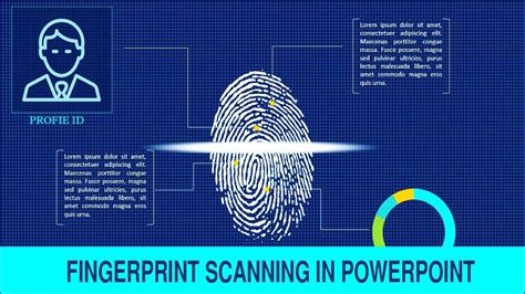 Fingerprint scanning template in PowerPoint YouTube