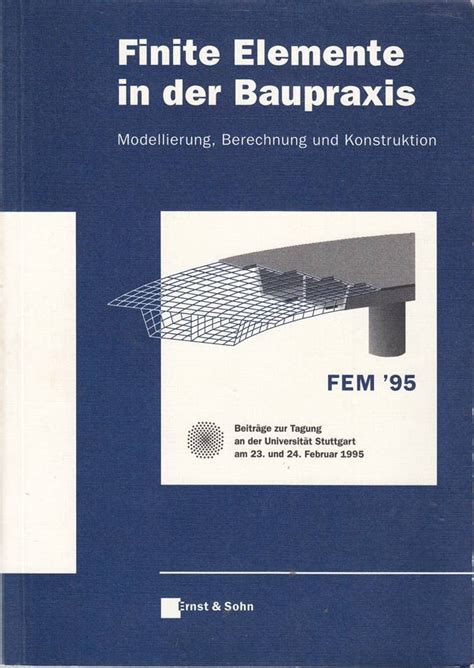 Finite elemente in der baupraxis   modellierung,  berechnung und konstruction fem '98. - Etude de la langue ce1 guide pedagogique.