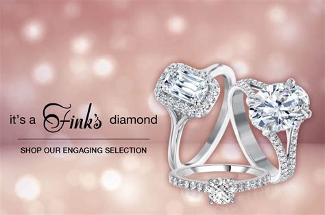 Finks jewelry. Fink's Jewelers. 3545 Electric Road. Roanoke, VA 24018. Phone: (540) 342-2991. Send Email. Visit Website. Click image for larger view. 