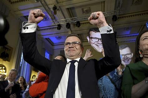 Finland’s center-right party claims win amid tight election